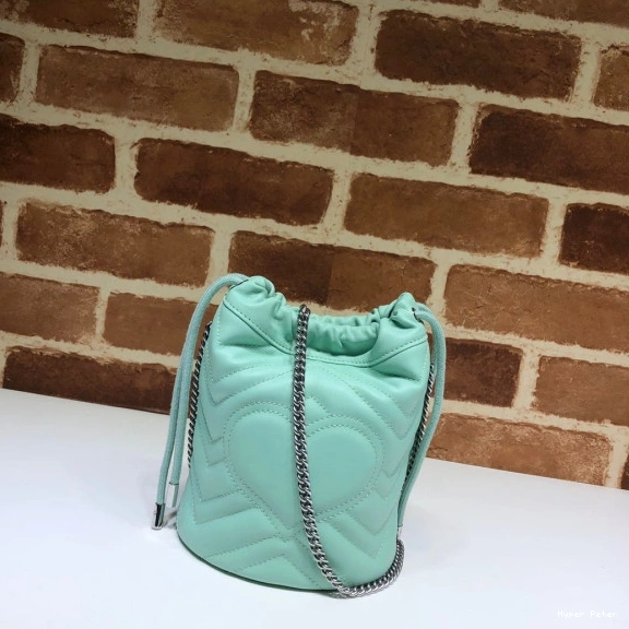 Hyper Peter GUCCI GG bag mini bucket Marmont 0807